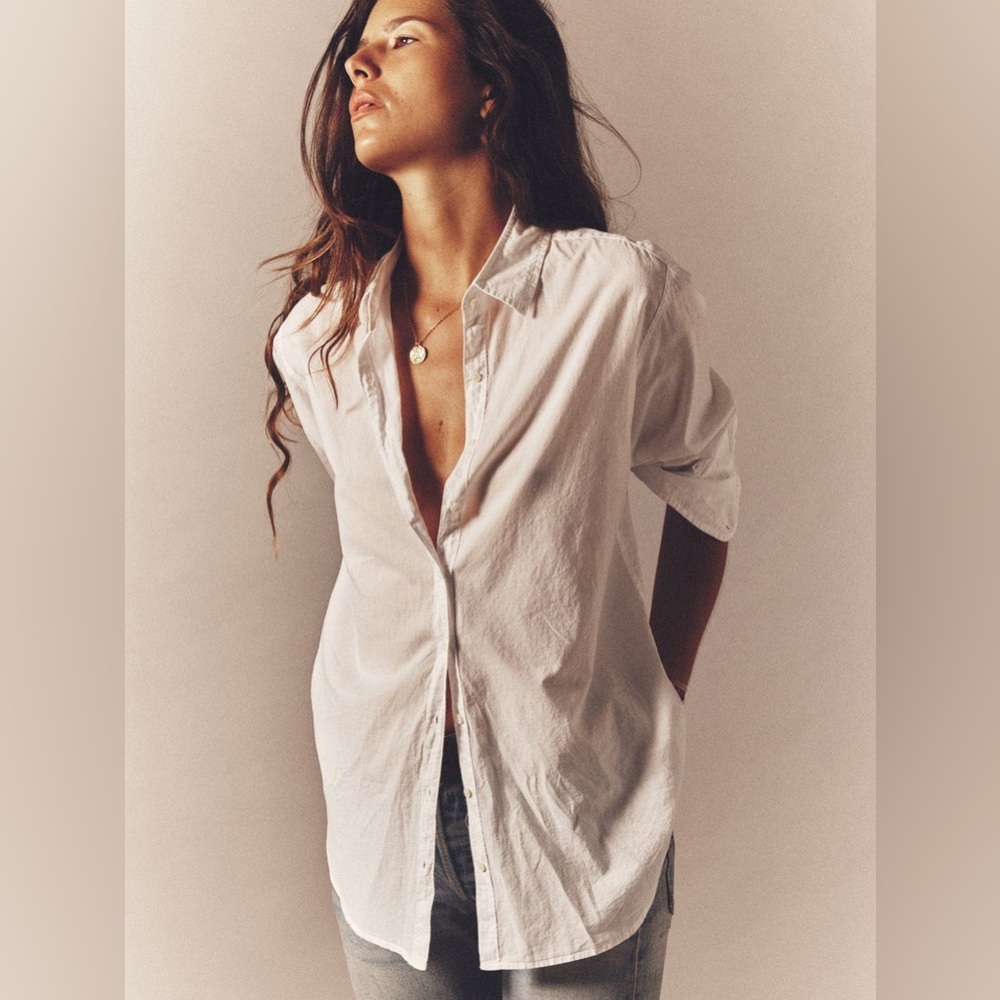 XIRENA - COTTON BUTTON DOWN